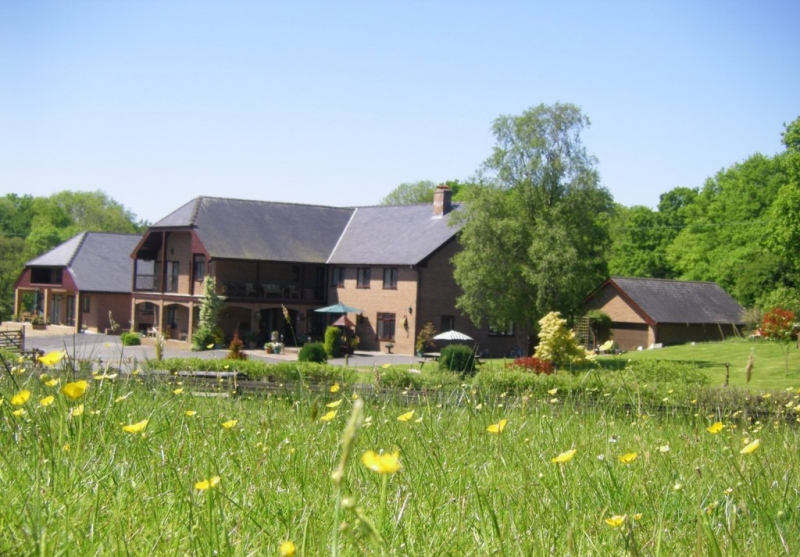 Acorn Court. Approaching the house
